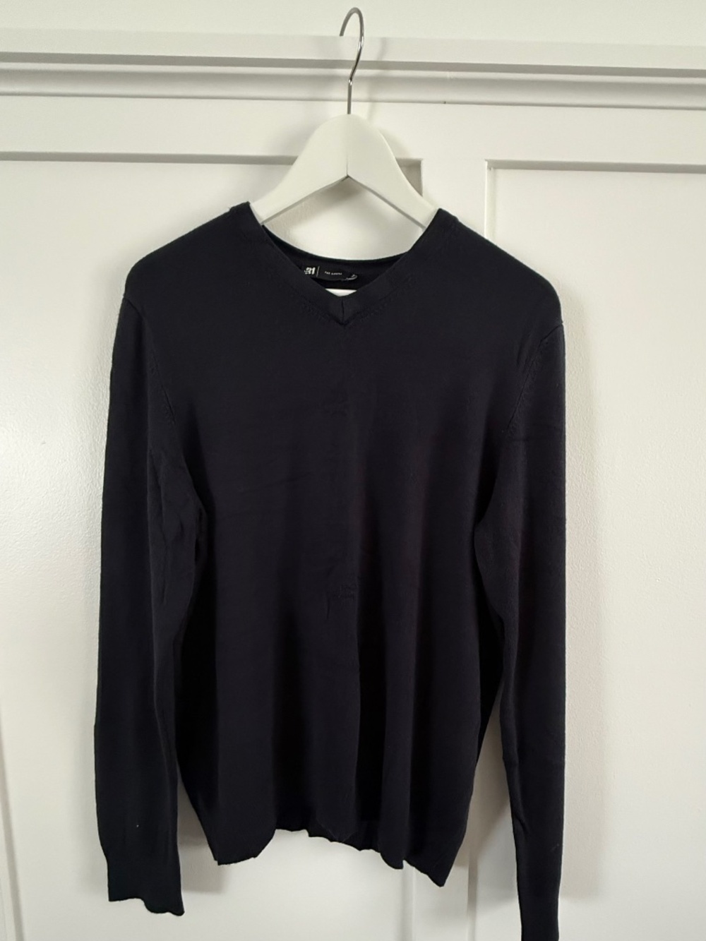 V neck bamboo rayon sweater